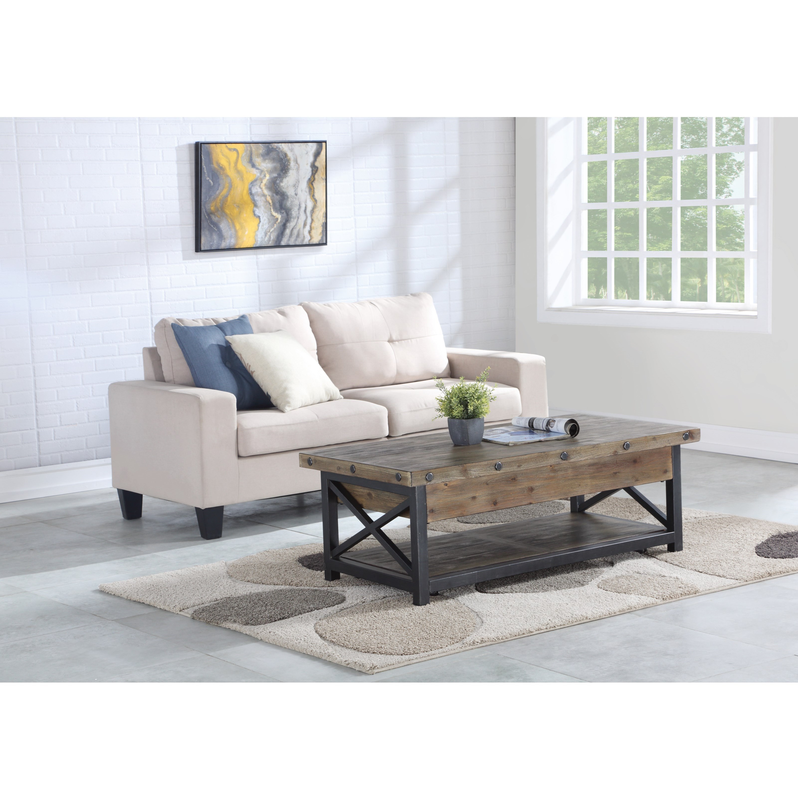 Flexsteel carpenter end table sales